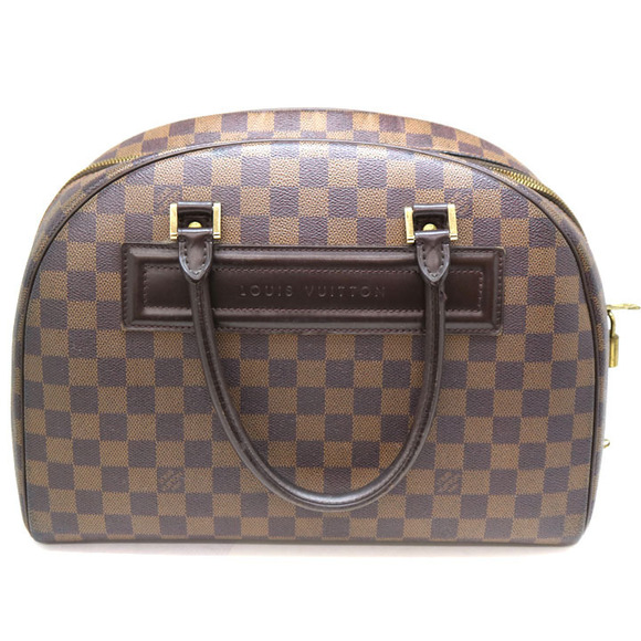 Louis Vuitton Nolita Damier Canvas Ebene Brown Handbag - Picture 3 of 9